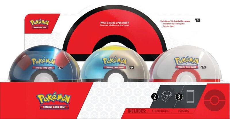 Pokemon TCG: Poke Ball Tin - Series 9 (Assorted)