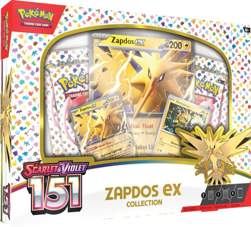 Pokemon TCG: Scarlet & Violet 151 Collection - Zapdos ex