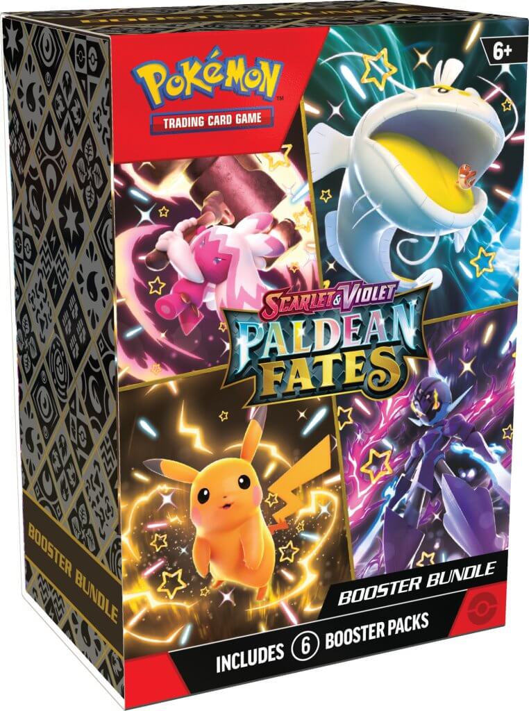 Pokemon TCG: Scarlet & Violet 4.5 Paldean Fates Booster Bundle Set