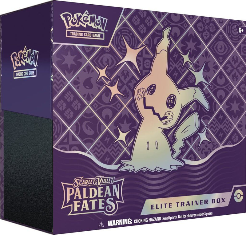 Pokemon TCG: Scarlet & Violet 4.5 Paldean Fates Elite Trainer Box