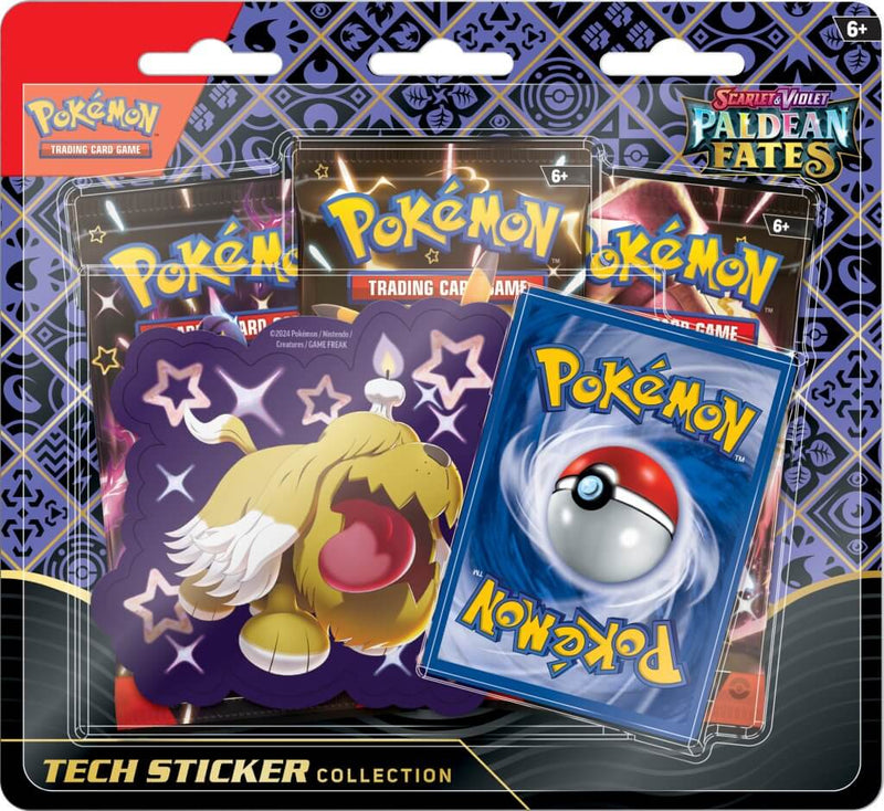 Pokemon TCG: Scarlet & Violet 4.5 Paldean Fates Tech Sticker Blister