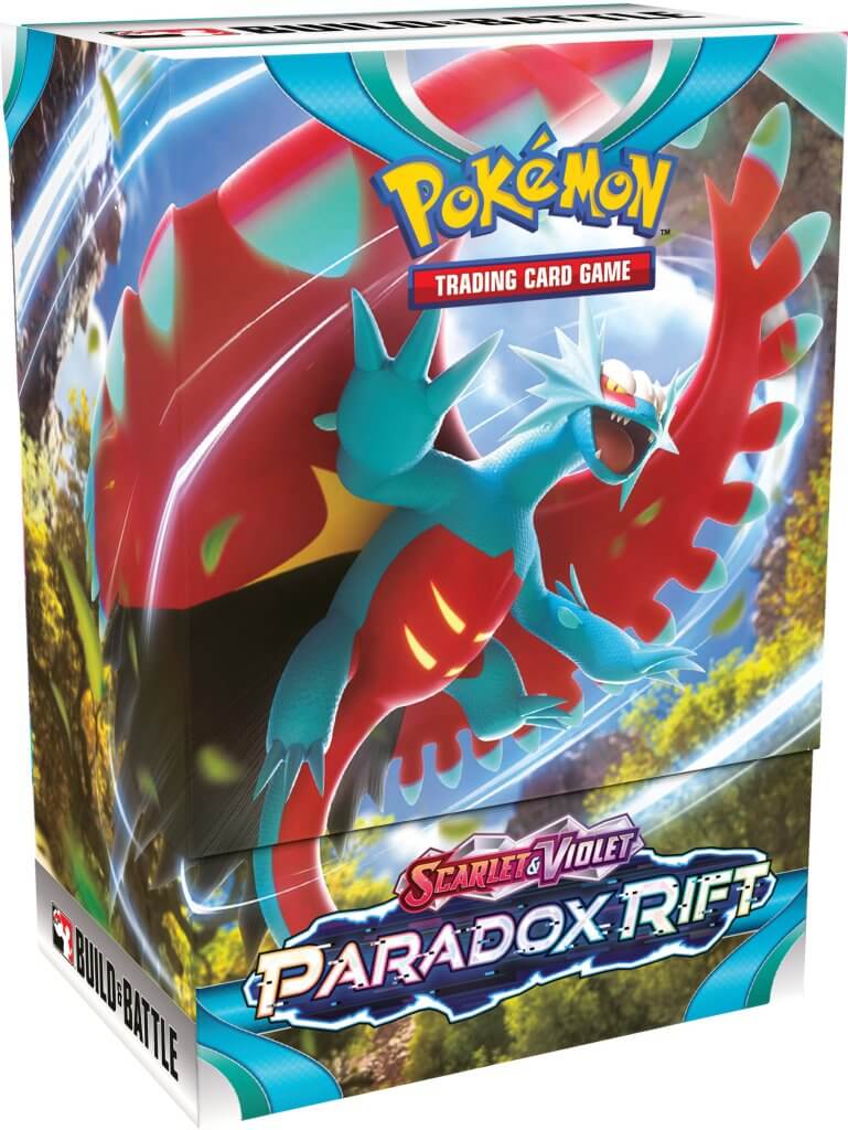 Pokemon TCG: Scarlet & Violet 4 Paradox Rift Build & Battle Box