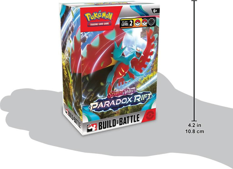 Pokemon TCG: Scarlet & Violet 4 Paradox Rift Build & Battle Box