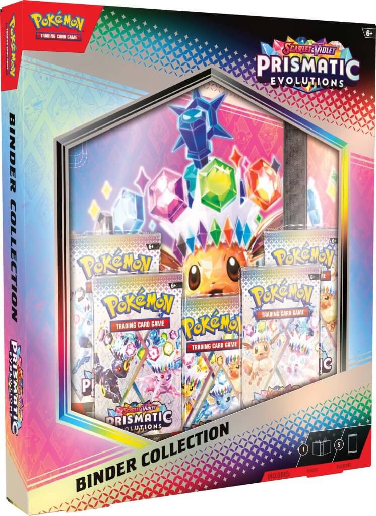 Pokemon TCG: Scarlet & Violet 8.5 Prismatic Evolutions Binder Collection (Pre-Order)