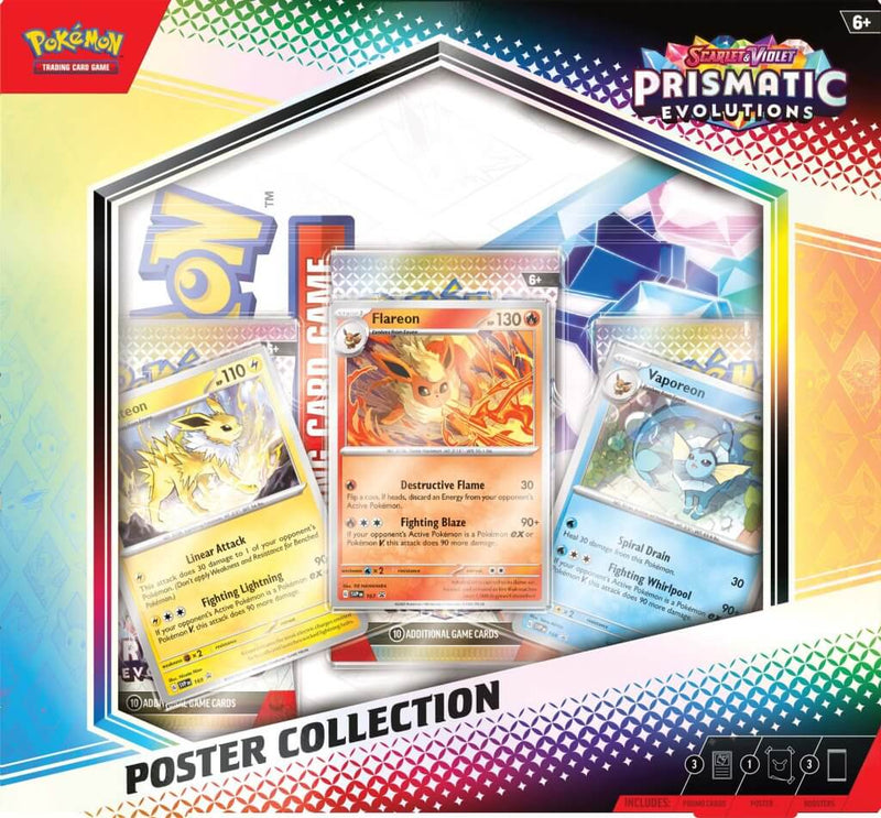 Pokemon TCG: Scarlet & Violet 8.5 Prismatic Evolutions Poster Collection (Pre-Order)