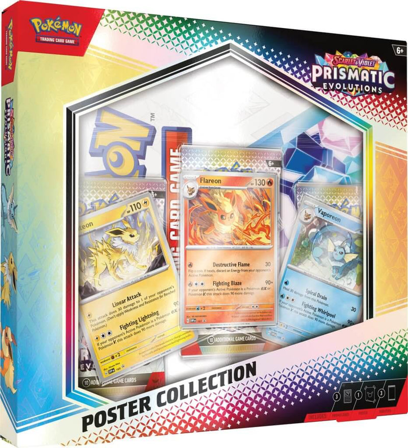 Pokemon TCG: Scarlet & Violet 8.5 Prismatic Evolutions Poster Collection (Pre-Order)