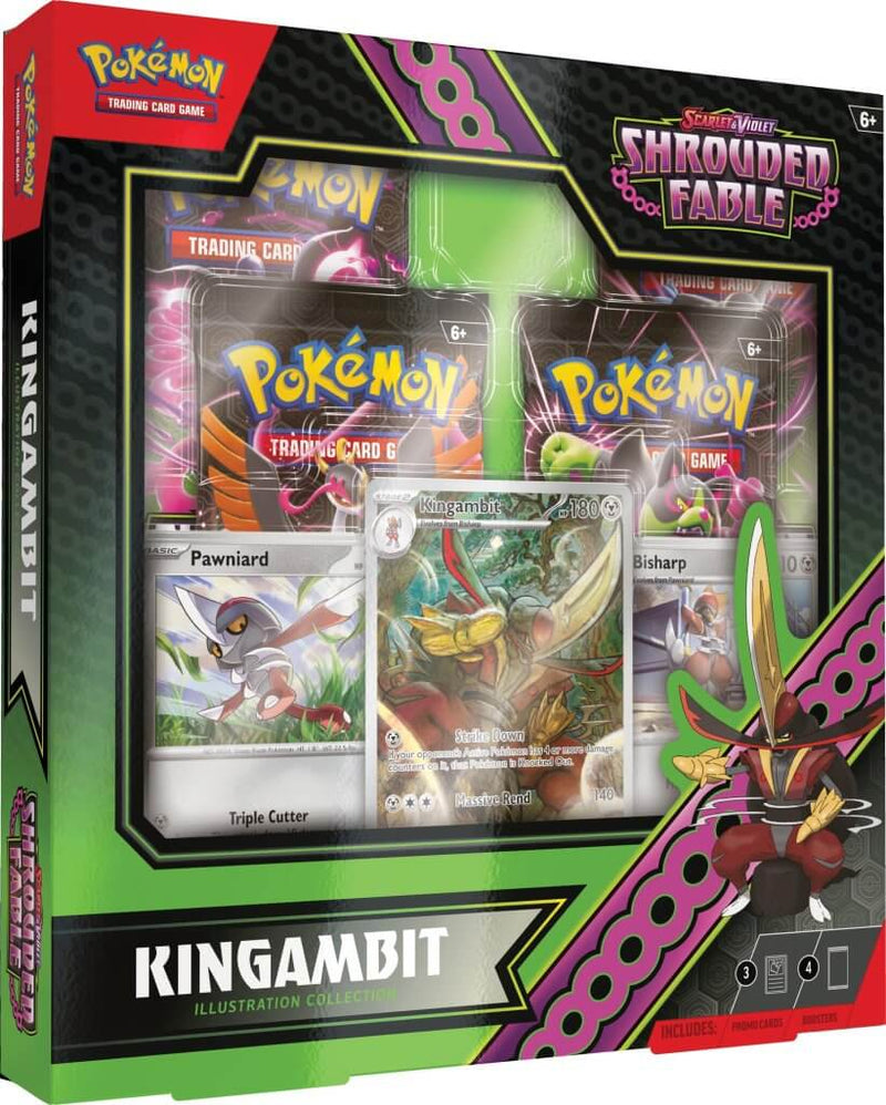 Pokemon TCG: Scarlet & Violet 6.5 Shrouded Fable Kingambit Illustration Collection