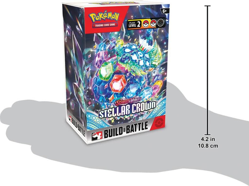 Pokemon TCG: Scarlet & Violet 7 Stellar Crown Build & Battle Box