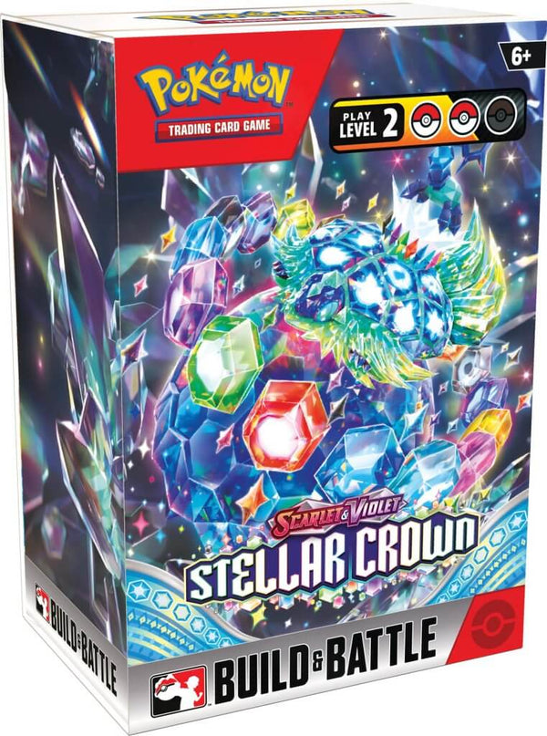 Pokemon TCG: Scarlet & Violet 7 Stellar Crown Build & Battle Box