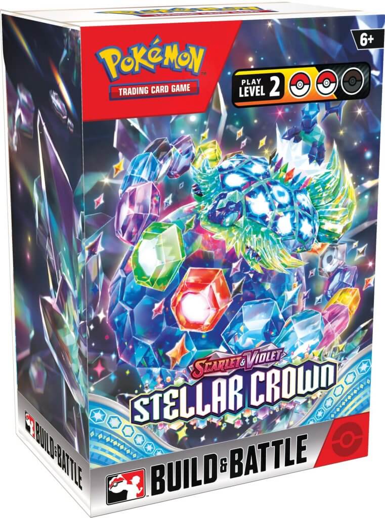 Pokemon TCG: Scarlet & Violet 7 Stellar Crown Build & Battle Box