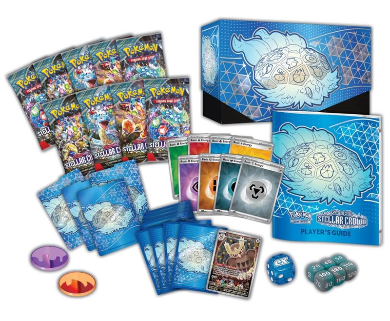 Pokemon TCG: Scarlet & Violet 7 Stellar Crown Elite Trainer Box