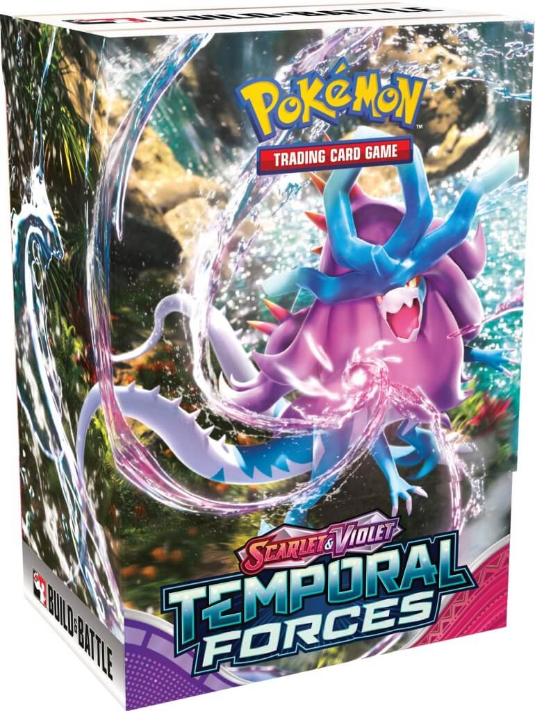 Pokemon TCG: Scarlet & Violet 5 Temporal Forces Build & Battle Box