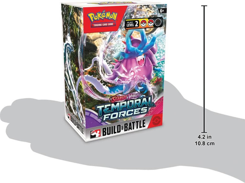 Pokemon TCG: Scarlet & Violet 5 Temporal Forces Build & Battle Box