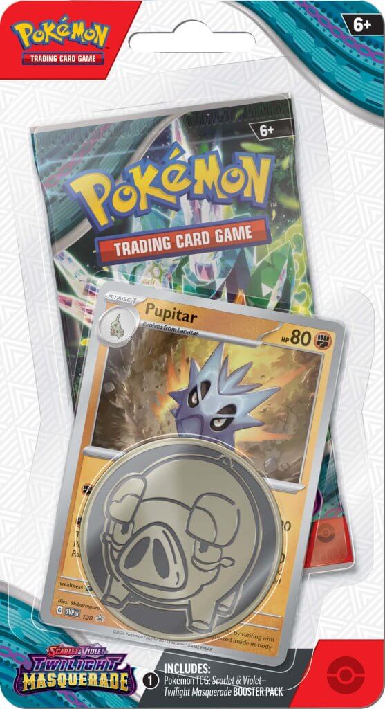 Pokemon TCG: Scarlet & Violet 6 Twilight Masquerade Checklane Blister