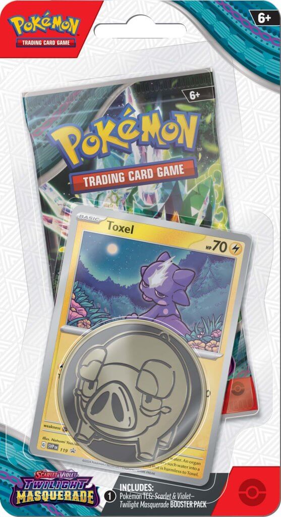 Pokemon TCG: Scarlet & Violet 6 Twilight Masquerade Checklane Blister