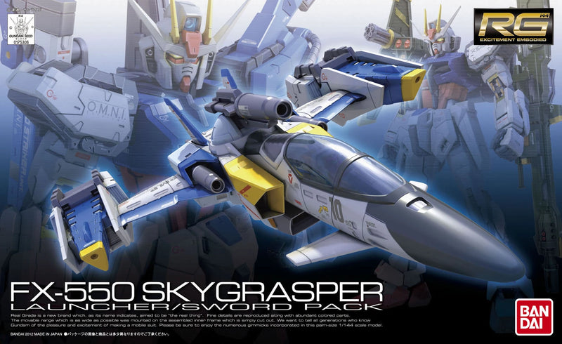 GUNDAM - RG 1/144 FX 550 SKYGRASPER LAUNCHER / SWORD PACK