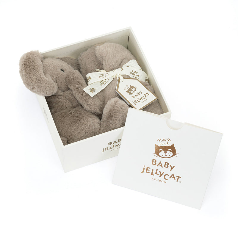 JELLYCAT SMUDGE ELEPHANT SOOTHER 7X29X29CM