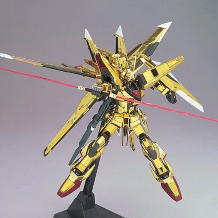 GUNDAM - MG 1/100 AKATSUKI GUNDAM OOWASHI/SHIRANUI FULL SET