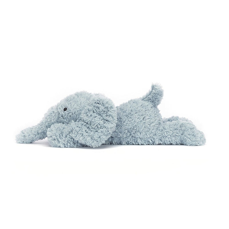 JELLYCAT TUMBLIE ELEPHANT BLUE 11X35X12 CM