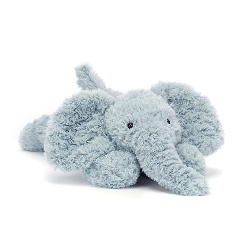 JELLYCAT TUMBLIE ELEPHANT BLUE 11X35X12 CM