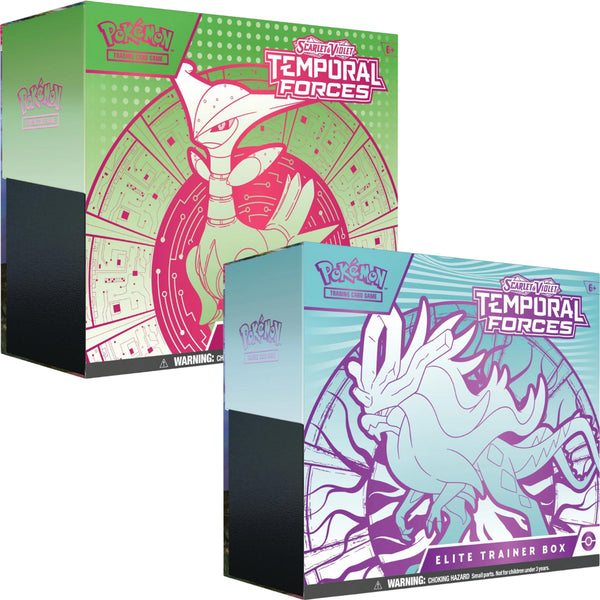 Pokemon TCG: Scarlet & Violet 5 Temporal Forces Elite Trainer Box