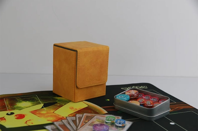 MUNTO - Trading Card Game Deck Box - Pikachu (100+ Cards)