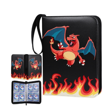 Trading Card Binder - Pokemon Charizard (4-Pocket)