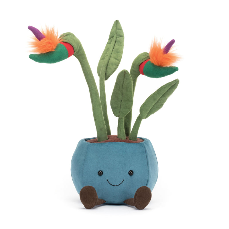 JELLYCAT AMUSEABLES BIRD OF PARADISE MULTI-COLOURED 14X17X38 CM