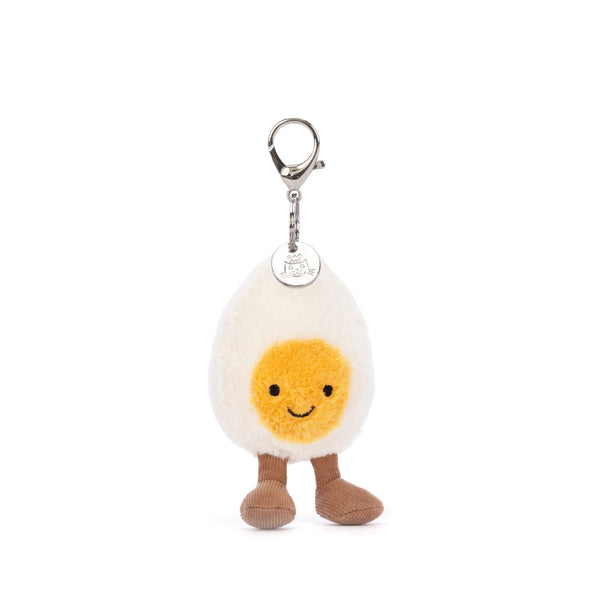 JELLYCAT AMUSEABLE HAPPY BOILED EGG BAG CHARM 5X7X27 CM