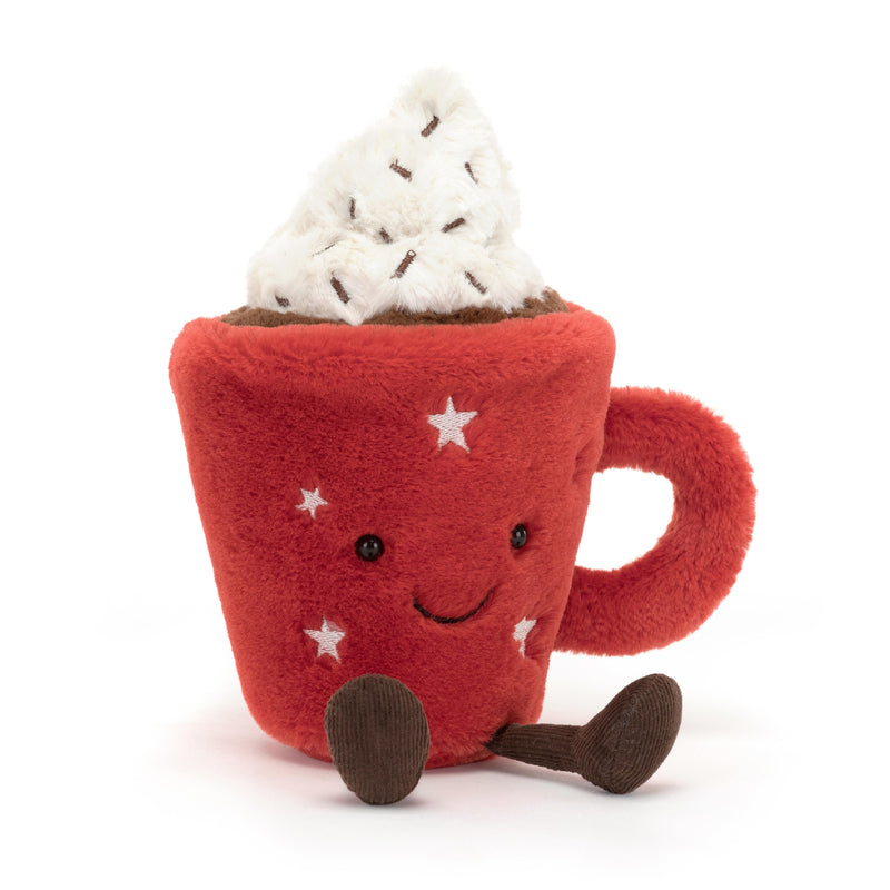 JELLYCAT AMUSEABLE HOT CHOCOLATE RED 8X9X19CM