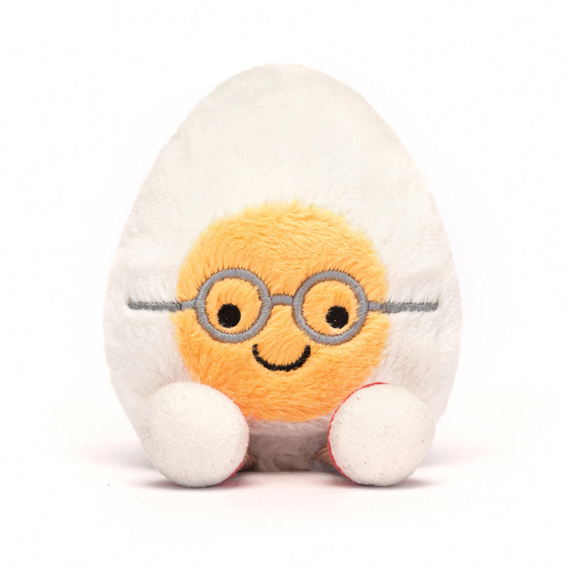 JELLYCAT AMUSEABLE BOILED EGG GEEK CREAM 22X44X16 CM