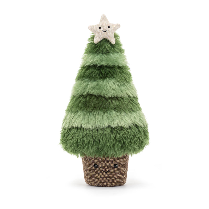 JELLYCAT AMUSEABLE NORDIC SPRUCE CHRISTMAS TREE ORIGINAL GREEN 12X12X27CM