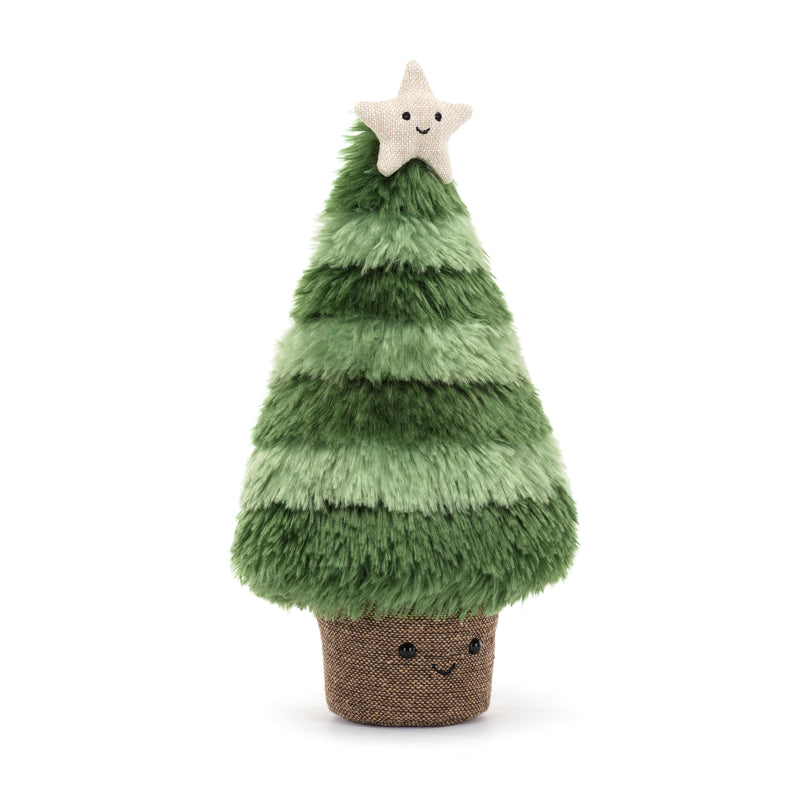 JELLYCAT AMUSEABLE NORDIC SPRUCE CHRISTMAS TREE ORIGINAL GREEN 12X12X27CM