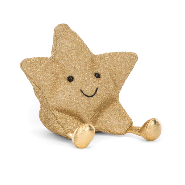 JELLYCAT AMUSEABLES GOLD STAR GOLD 7X3X11CM