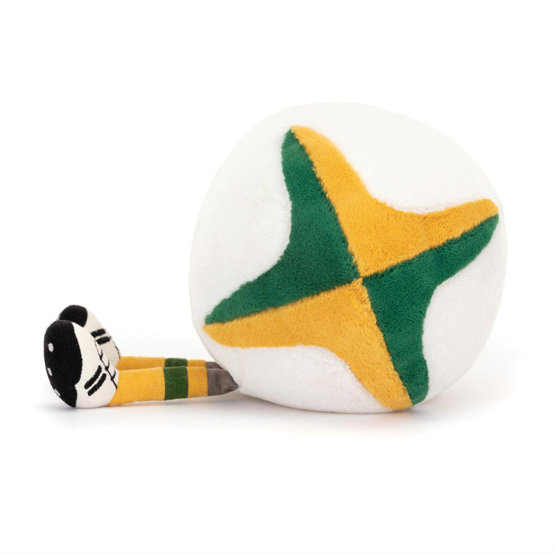 JELLYCAT AMUSEABLES SPORTS AUSTRALIAN RUGBY BALL MULTI-COLOUR 36X58X27 CM