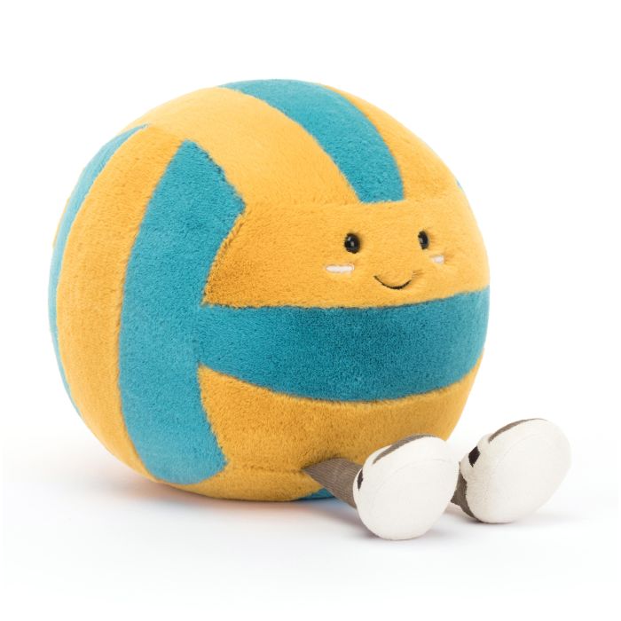 JELLYCAT AMUSEABLES SPORTS BEACH VOLLEY 21X21X26 CM