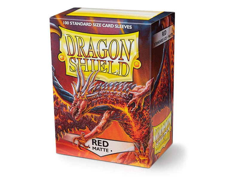 Dragon Shield: Red - Matte Sleeves - Standard Size