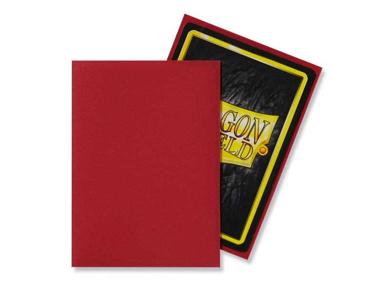 Dragon Shield: Red - Matte Sleeves - Standard Size