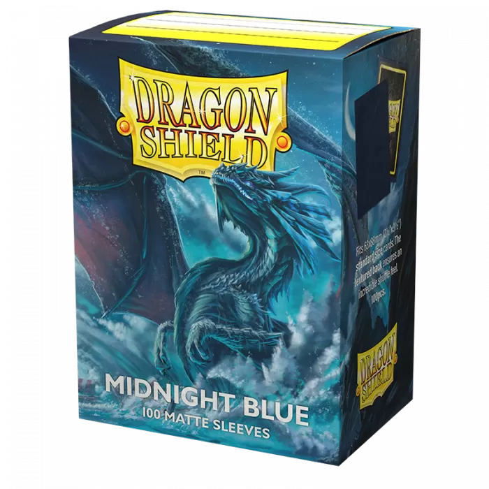 Dragon Shield: Midnight - Matte Sleeves - Standard Size (100)