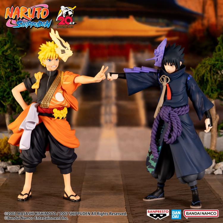 NARUTO SHIPPUDEN UZUMAKI NARUTO FIGURE (ANIMATION 20TH ANNIVERSARY COSTUME)