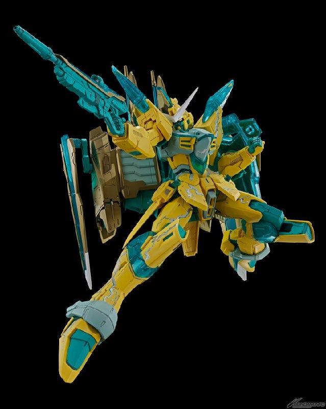 (PREMIUM-BANDAI) GUNDAM MG 1/100 Justice Gundam (Cross Contrast Colors / Clear Yellow)