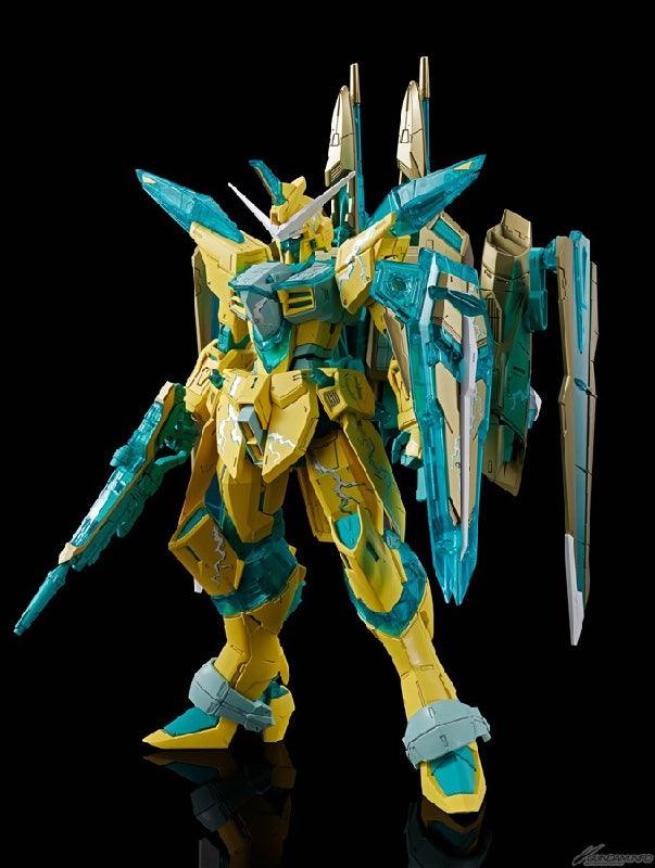 (PREMIUM-BANDAI) GUNDAM MG 1/100 Justice Gundam (Cross Contrast Colors / Clear Yellow)