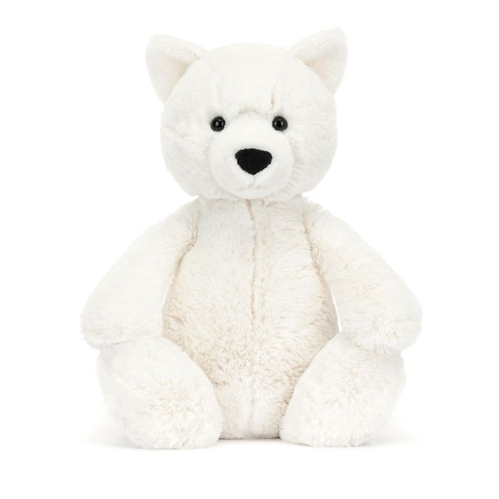 JELLYCAT BASHFUL ARCTIC FOX ORIGINAL CREAM 9X12X31 CM