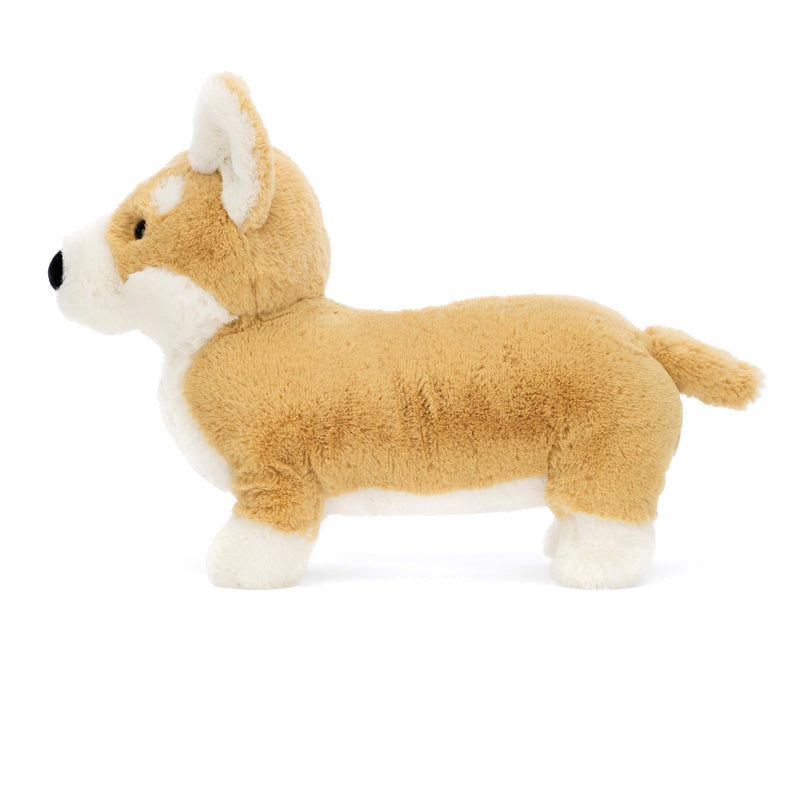 JELLYCAT BETTY CORGI BROWN & WHITE 8X26X18CM