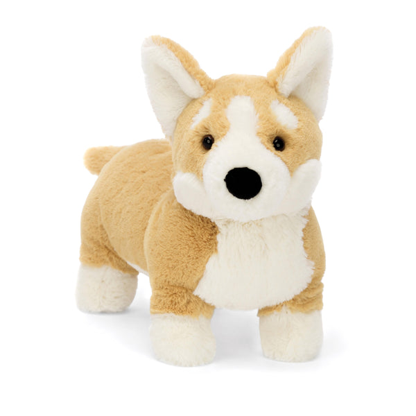 JELLYCAT BETTY CORGI BROWN & WHITE 8X26X18CM