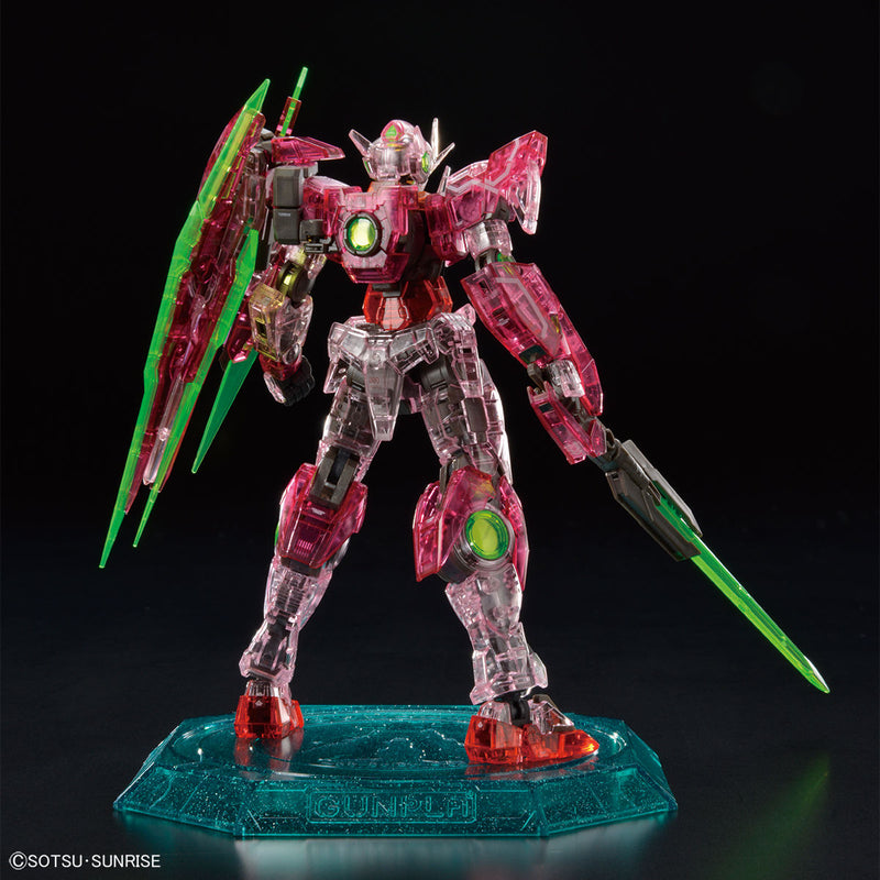 (THE GUNDAM BASE LIMITED) GUNDAM - RG 1/144 00 QAN[T][TRANS-AM CLEAR]