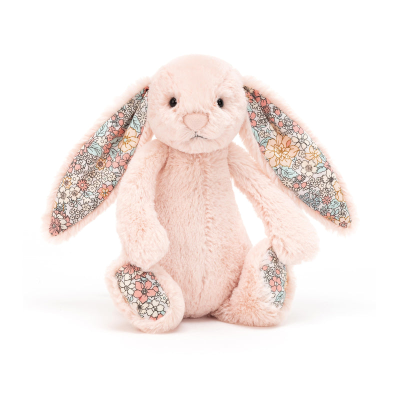 JELLYCAT BLOSSOM BASHFUL BLUSH BUNNY LITTLE (SML) PINK 8X9X18CM