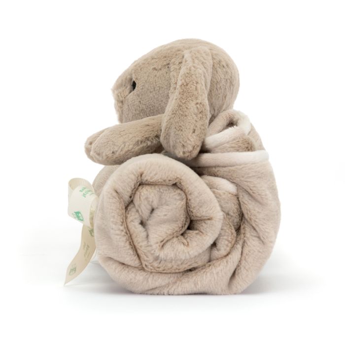 JELLYCAT BASHFUL BEIGE BUNNY BLANKIE 9X70X56 CM