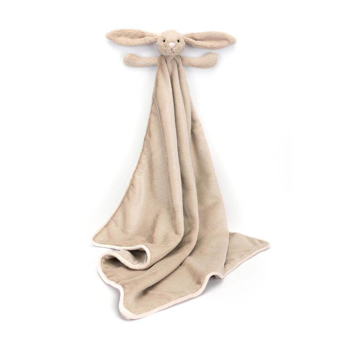 JELLYCAT BASHFUL BEIGE BUNNY BLANKIE 9X70X56 CM