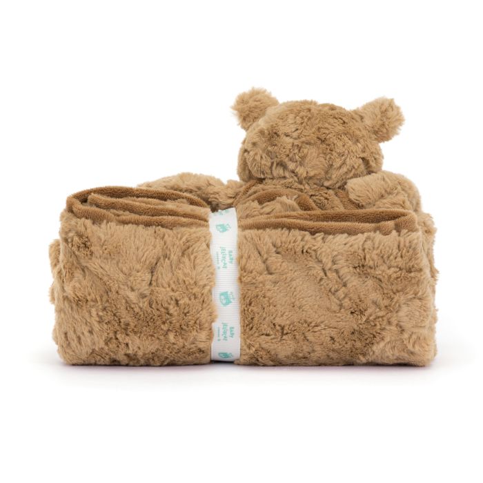 JELLYCAT BARTHOLOMEW BEAR BLANKIE 9X70X56 CM